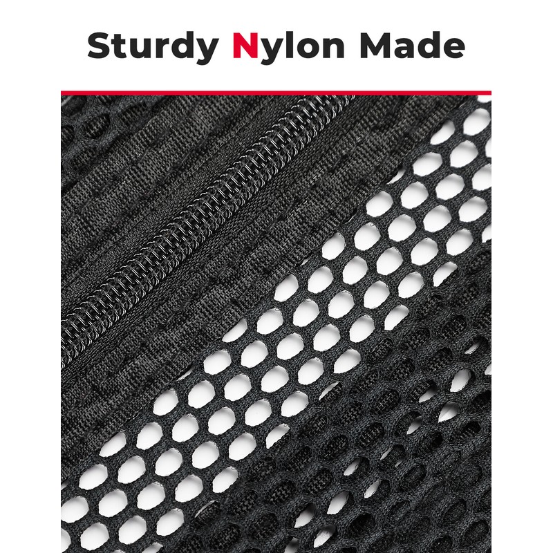 KEMIMOTO UTV Dash Storage Cargo Compartment Nets for Can Am