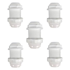 XINWOO 3/8" RO Water System Tube Fitting,Bulkhead Connector,Quick Connect Bulkhead Connector,Filters,Water Purifiers(Pack of 5)