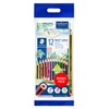 Staedtler Noris Colour Colouring Pencils, Non-Slip Soft Surface, High Break