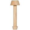 Ibili Törtchen-Stößel Moka 21 cm aus Holz, braun, 21 x
