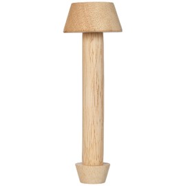 Ibili Törtchen-Stößel Moka 21 cm aus Holz, braun, 21 x 6.8 x 6.8 cm