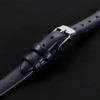 sourcing map Dark Blue Genuine Leather Band 10mm Width, Flat