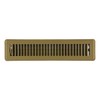 Hartford Ventilation Brown Floor Register Vent for 2" x 14"