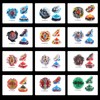 12 Pcs Battling Top Gyros Turbos Set, Spinning Top 4D