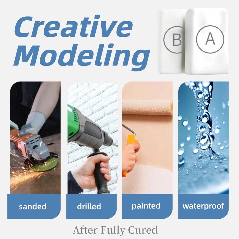 Epoxy Sculpt Clay, Epoxy Putty 2 Part A & B