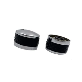 Meter Star 2 x Universal Metal Gas Grill Control Knobs Fits All Types of Appliances with a 8.0mm D Shank
