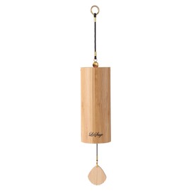 LeSage Chakra Chime Bamboo Sound Therapy Meditation Chimes for Outdoors Zen Wind Chime Yoga Deep Sound Healing Wind Chimes E Chord Home Decoration nature wood