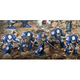 Games Workshop Warhammer 40K Leviathan Space Marine Terminators x5 New on Sprue Astartes GW
