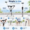 Folding Cane Seat for Outdoor Walking – Lightweight Walking Stick