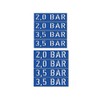 Paint Stencils Sticker 2.0 3.5 Bar Vintage Car BW 4X