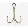 Eagle Claw Treble Hooks, 10 Pack, Nickel #1