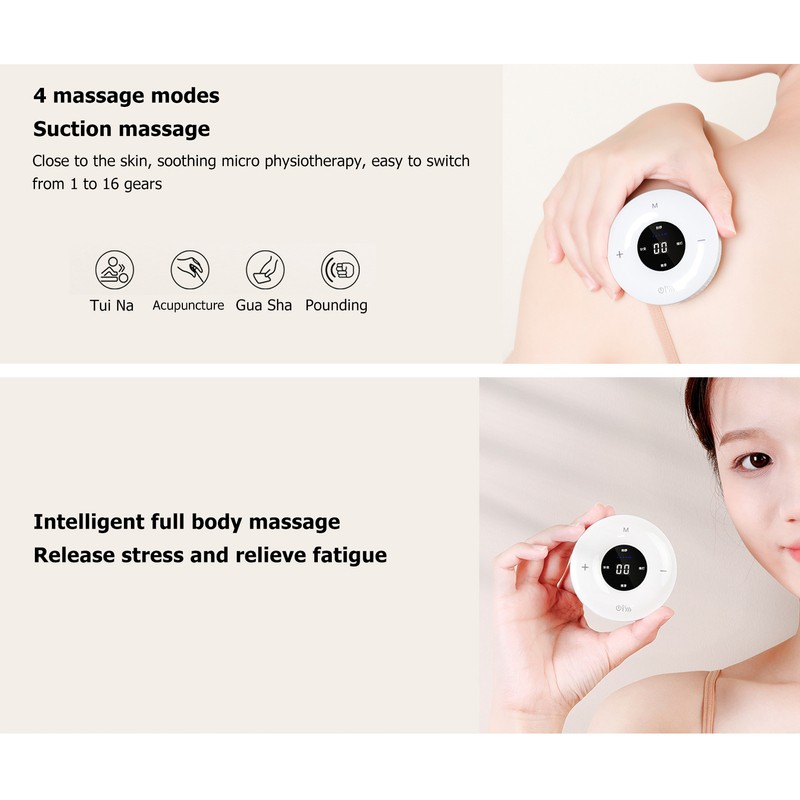 Electric Gua Sha Scrapping Massager USB Charging Multi Function Physical