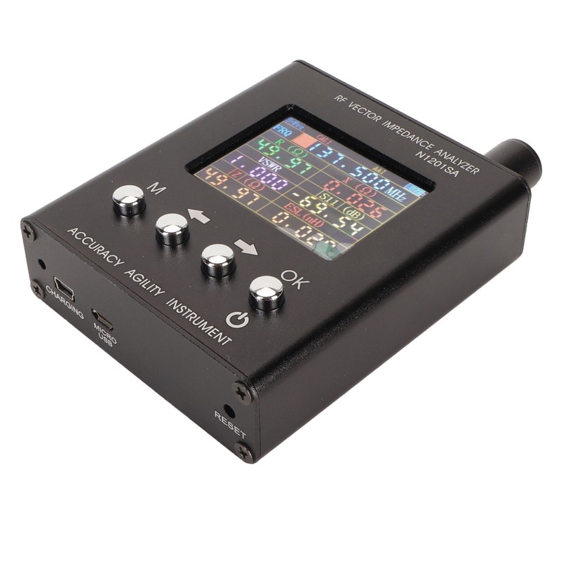 N1201SA RF Antenna Analyzer 34.375MHz Vector Impedance Portable SWR Antenna
