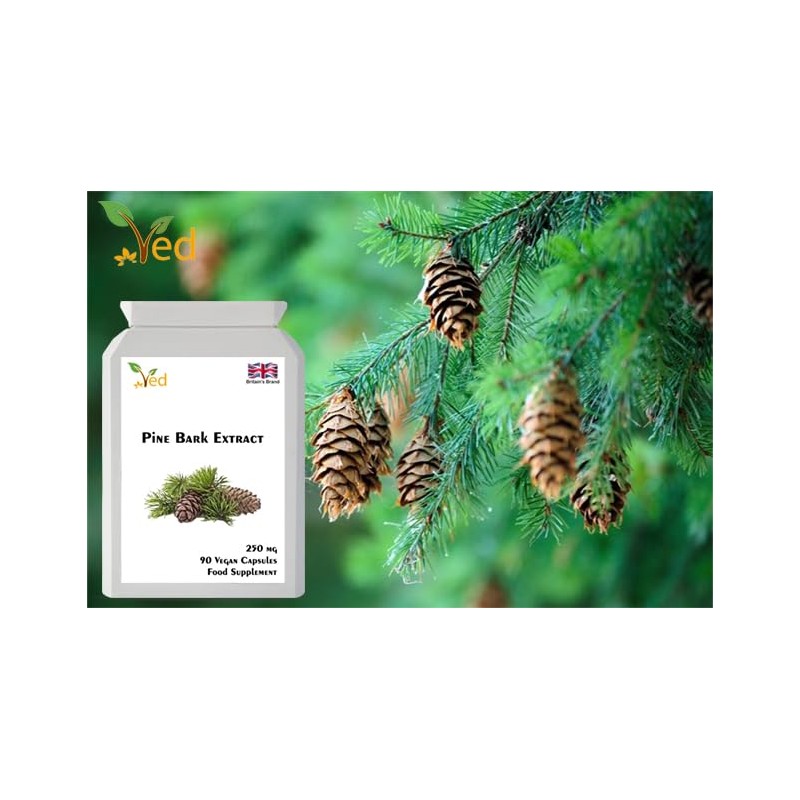 Pine Bark Extract 250 mg | 90 Vegan Capsules |