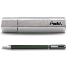 Pentel De México Bl667D-A-Est Bolígrafo Energel Hexagonal, 0.7 Mm,, Pack Of Aquete De 1