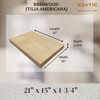 Exotic Wood Zone | Basswood Electric/Bass Musical Guitar Body Blanks