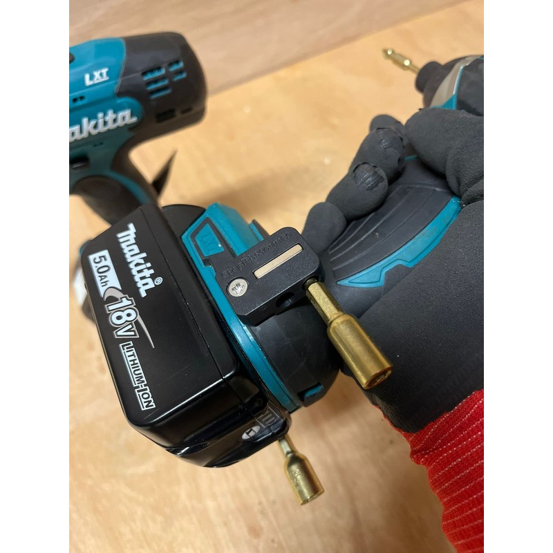 StealthMounts Stubby Black Magnetic Bit Holder Compatible with Makita (2