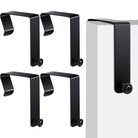 4 Pcs Universal Partition Hanger Set Office Cubicle Whiteboard Hanger Metal Cubicle Accessories Cubicle Hooks over the Door Mirror Hooks Adjusted to Fit 1.5 to 2.5 Inch Thickness Panels for Wall Panel