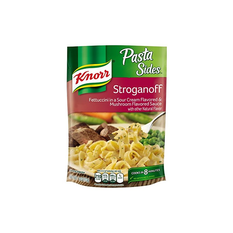 Knorr Pasta Sides Pasta Side Dish, Stroganoff 4 Ounce (Pack