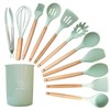 Deluxe 12-Piece Silicone Kitchen Utensils Set with Durable Cooking Tools