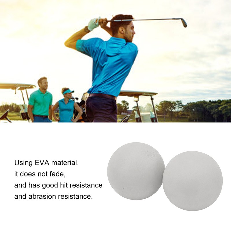 10pcs 65mm EVA Foam Golf Balls Soft Foam Practice Balls