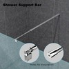 HTLOTUS Shower Support Bar, 27.6" to 47.2" Telescopic Bar for