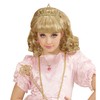 "BLONDE PRINCESS WIG WITH TIARA" in box -