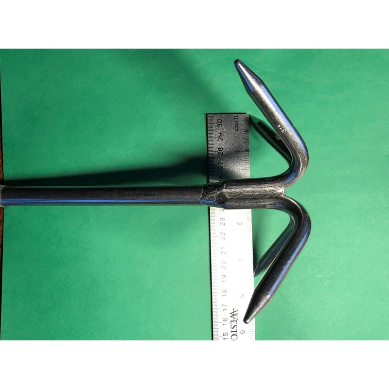US Stainless Stainless Steel 316 Hook Anchor 8" (200mm) Marine