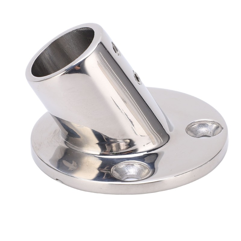 Boat Handrail Round Base Fitting 316 Stainless Steel Marine Hardware