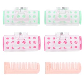 PAVIKE Hand Curler (2 Pairs) Bangs Curler Hair Roller Set Bangs Hair Styling Tool That Will Not Damage Your Hair, Easy, Natural, Voluminous, For Beginners