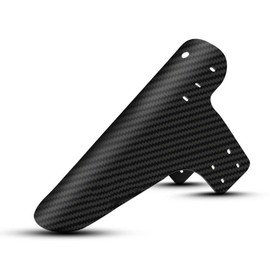 Floatdream 2 pieces mountain bike splash guard, bicycle mudguard, downhill mudguard, used for front or rear wheels of bicycles (black)