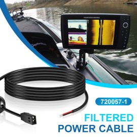 Power Cord for Humminbird PC11 Filtered Power Cable 720057-1 for All Helix 8/9/10/12/15, 800/900/1100 Series, 797, 798 (6 Feet)