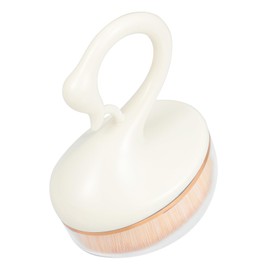 TOVINANNA Portable Foundation Brush for Makeup Application Bristles for Liquid Powder Includes Case for for Travel