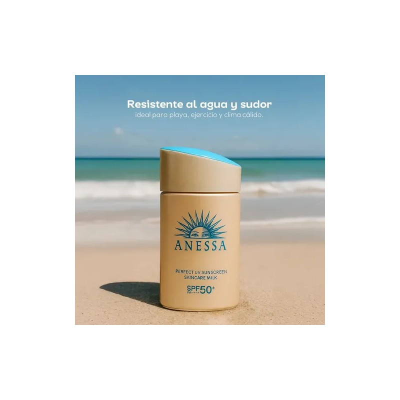 ANESSA, Protector Solar Milk SPF50, Textura Ligera 60 ml
