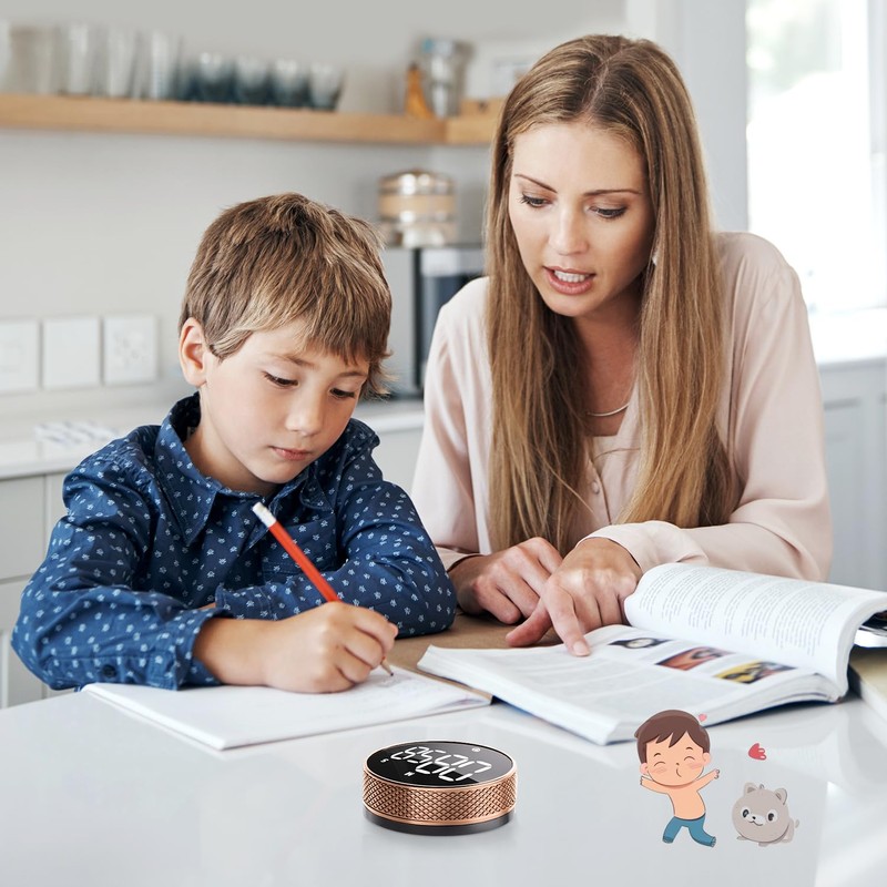 BlueSnail Kitchen Timer with LED Digital Display Smart Efficana for