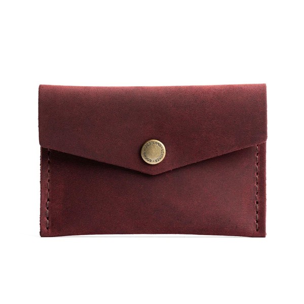 Portland Leather Goods Mini Envelope Wallet for Women – Handmade