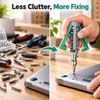 14-in-1 Multifunction Ratchet Screwdriver Kit – Multi-Angle Head and Interchangeable