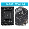 YAODHAOD CPU Back Plate Cooling Fan Bottom Iron Shelf for