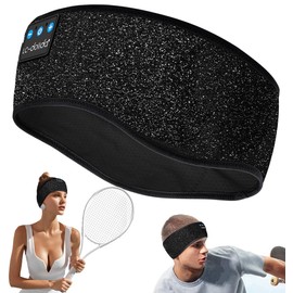 LC-dolida Sleep Headphones Bluetooth 5.4, Headband Headphones Earphones Wireless, Sleep Mask for Sleeping, Sports, Gifts, Workout, Jogging, Yoga,Insomnia, Air Travel, Meditation
