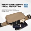 Travel RFID Blocking Sleeves(12 Credit Card Holders & 3 Passport