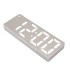 Digital Alarm Clock Temperature Display LED Mirror Electronic Clocks for