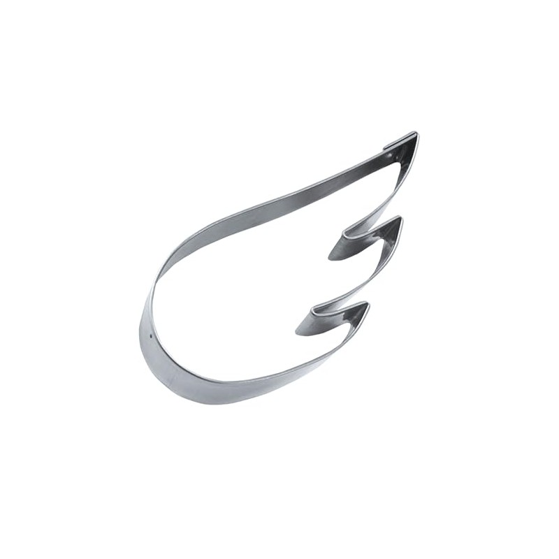 Staedter Angelwings Cookie Cutter, Silver, 5.5 cm
