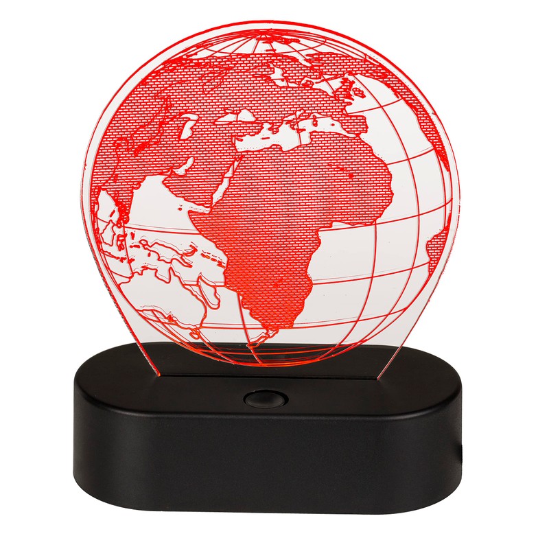 MIK funshopping 3D Light Night Light 3D Effect Lamp with