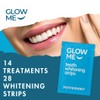 GLOWME Pap Teeth Whitening Strips – Peppermint Flavour, 28 Strips