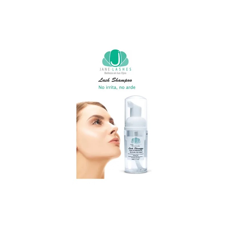 Lash Shampoo 50 Ml Lashes Pestaña Mink Espuma Limpiadora 2pz