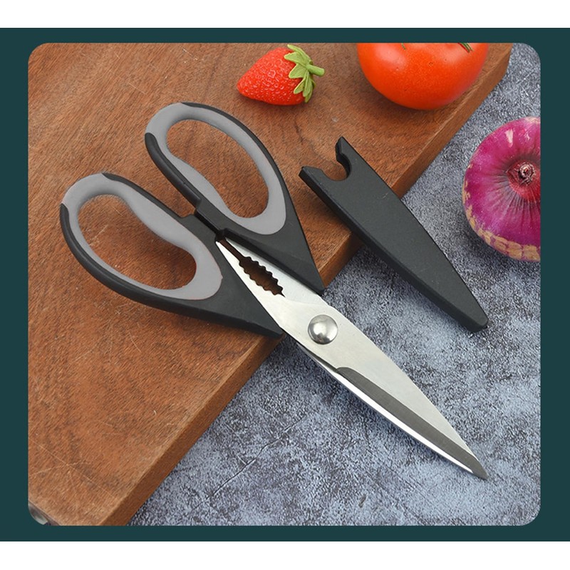 Mumoo Bear All Purpose Kitchen Shears with Protective Sheath for