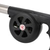 Hand Crank BBQ Blower Lightweight Portable ABS Barbecue Fan for