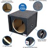 Atrend 12SQV 12” Single Vented Subwoofer/Speaker Enclosure Made in USA,