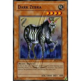 Yu-Gi-Oh! - Dark Zebra MRL-84 Unlimited Edition - 2002 Magic Ruler