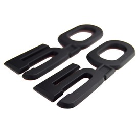 Zorratin 2015-2023 All Matte Black Door Fender Side 5.0 Emblem for Ford Mustang GT F150